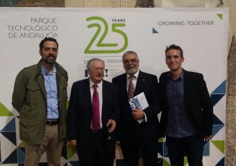25 aniversario del PTA, con Felipe Romera y Juan Manuel Sánchez